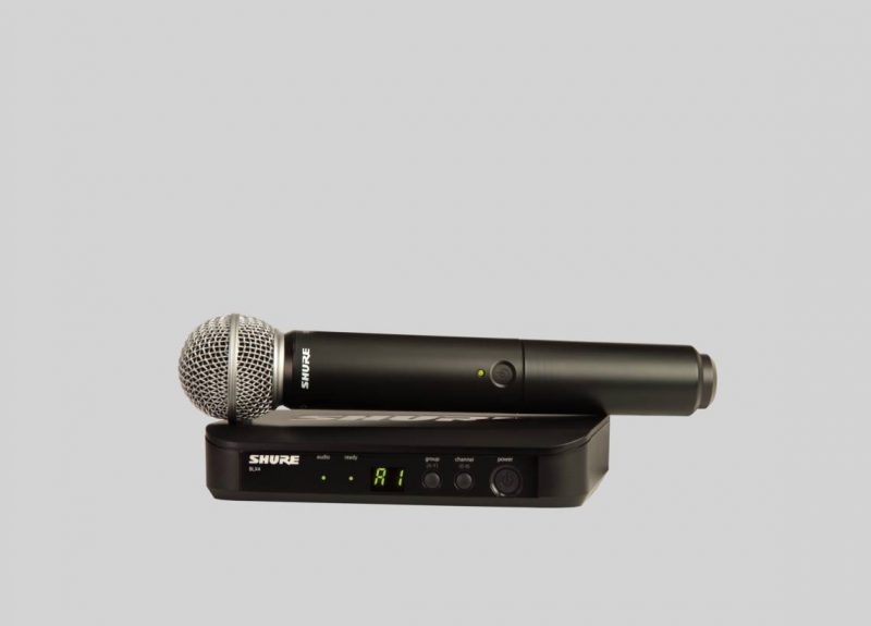 BLX24UK/SM58X Wireless Rack-Mount Vocal System With SM58